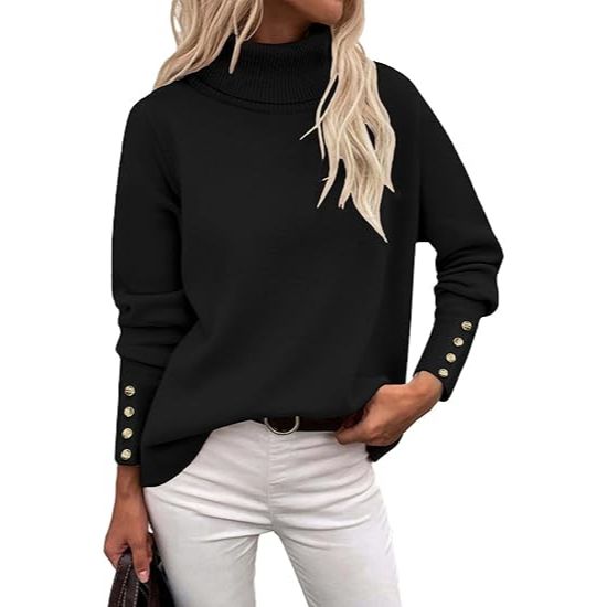 Women’s Turtleneck Knit Sweater